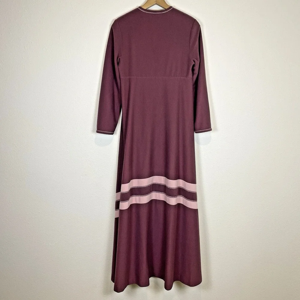 Vintage Vassarette Juniors‎ Bathrobe and Night Gown Set Size 7 Junior Milkmaid